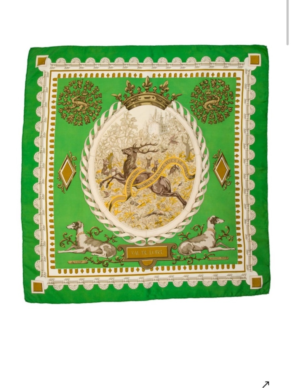 Hermès Val de Loire Silk Scarf